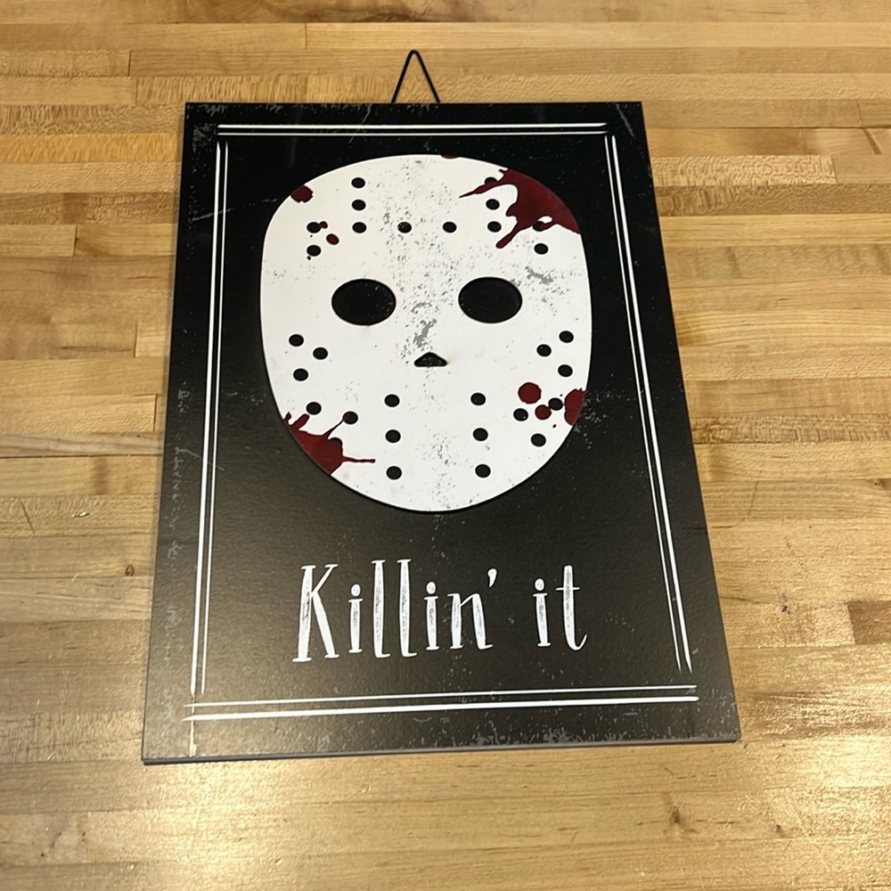 “Killin’ It” Halloween Sign